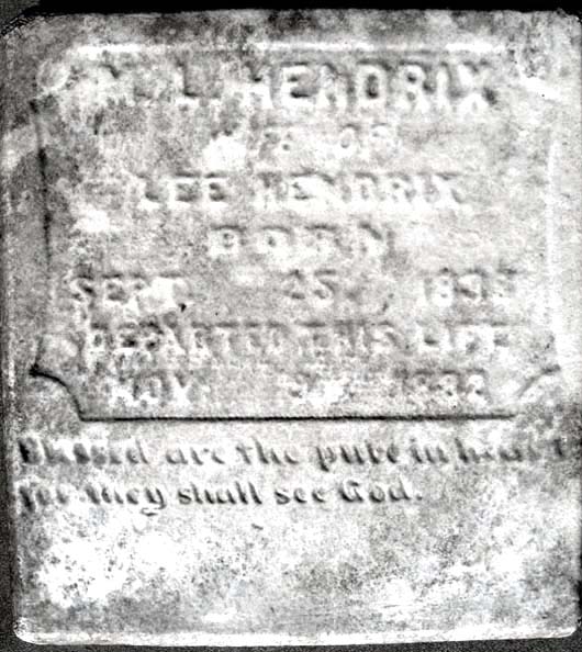 Martha Louisa Hendrix