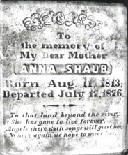 Anna  Shaub