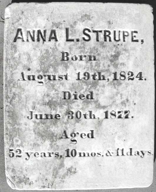 Anna Lucinda Strupe