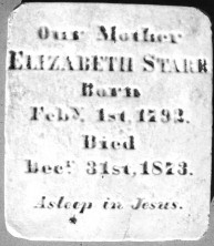 Elizabeth  Starr
