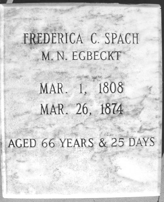 Frederica Charlena Spach