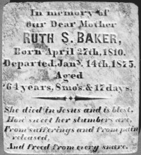Ruth  Baker