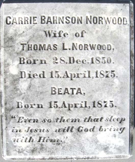Carrie Norwood