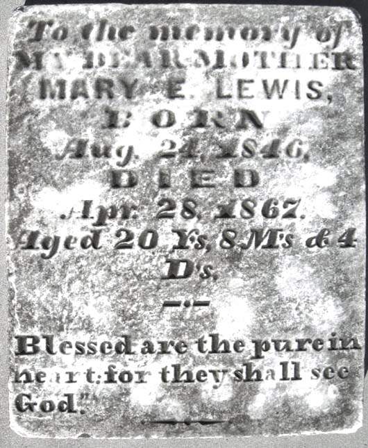 Mary Elisabeth Lewis