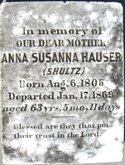 Anna Susanna Hauser