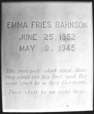 Emma Christina Bahnson