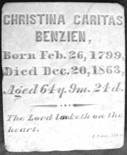 Christina Caritas Benzien