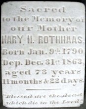 Mary Magdalena Rothhaas