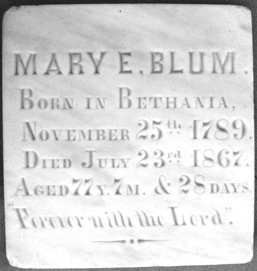 Mary Elizabeth Blum