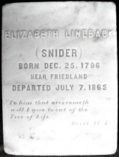Elizabeth  Lineback