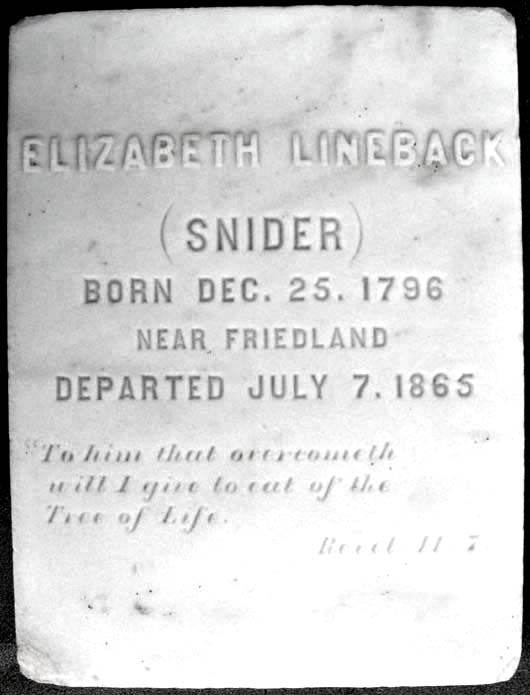 Elizabeth Lineback