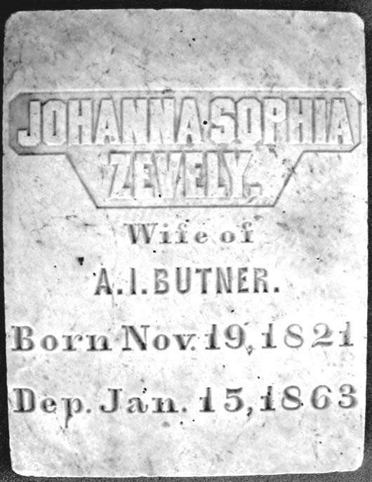 Johanna Sophia Butner