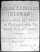 Louisa Caroline Lineback