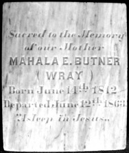 Mahala Elizabeth Butner