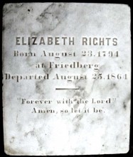 Elizabeth  Rights