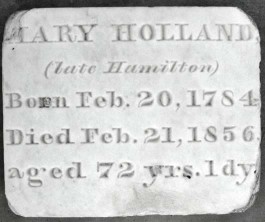Mary  Holland