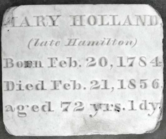 Mary  Holland