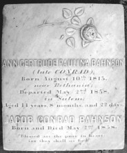 Anna Gertrude Paulina Bahnson