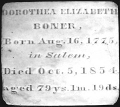 Dorothea Elizabeth Boner