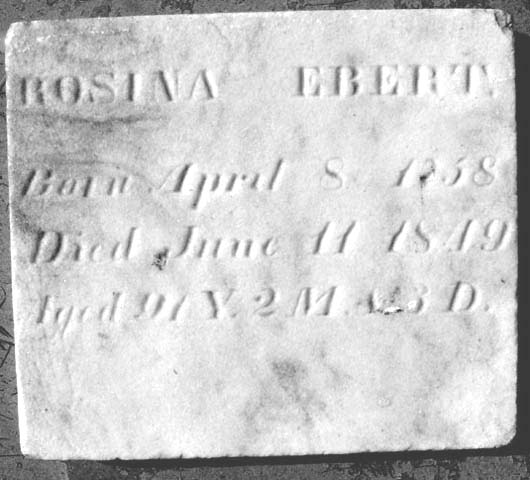Rosina Ebert