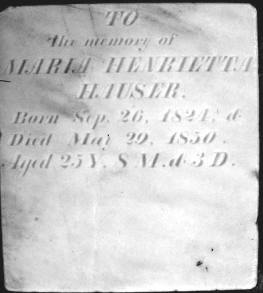 Maria Henrietta Hauser