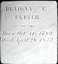 Benigna Elisabeth Fetter