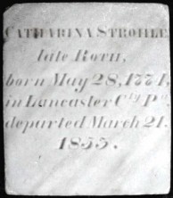 Catharina  Strohle