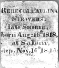 Rebecca Paulina Siewers