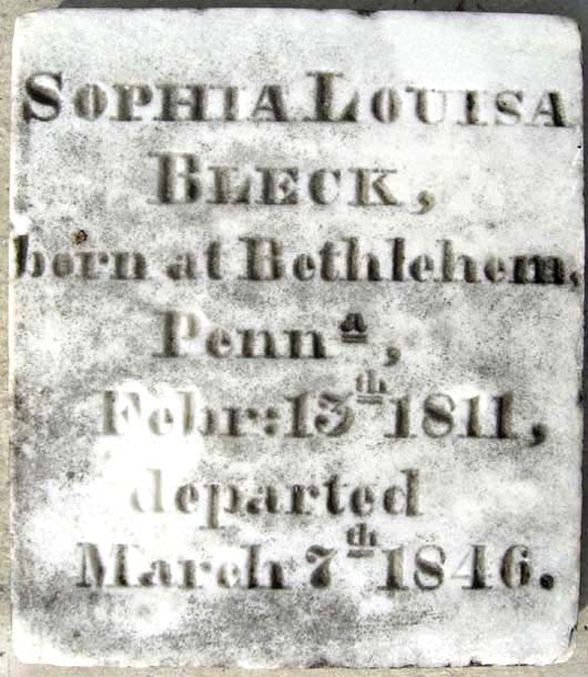 Sophia Louisa Bleck