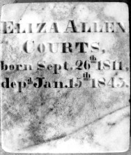 Eliza  Courts