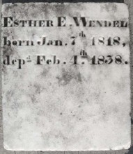 Esther  Wendel
