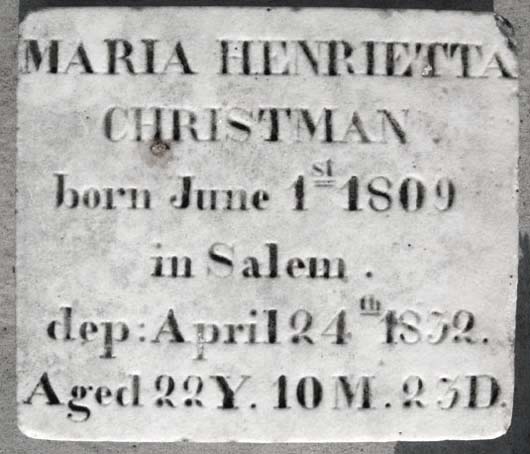 Maria Henrietta Christman