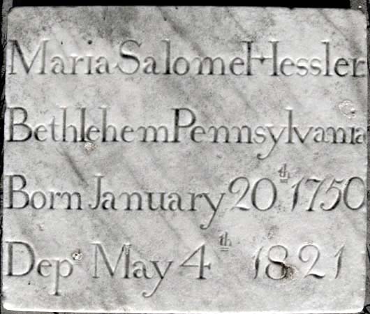 Maria Salome Hessler