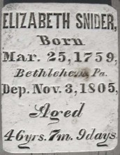 Elizabeth  Snider