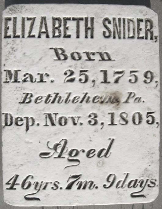 Elizabeth Snider