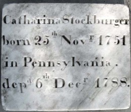 Catharina  Stockburger