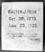 Walter J. Hege