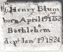 Johann Henry (Heinrich) Blum