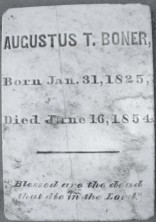 Augustus Transou Boner