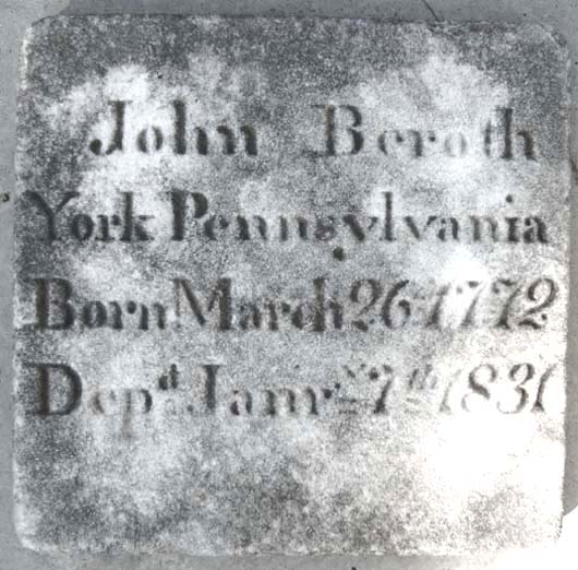John (Johannes) Beroth
