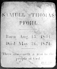 Samuel Thomas Pfohl