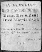 Thomas Jacob Boner