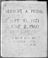 Herbert Augustus Pfohl