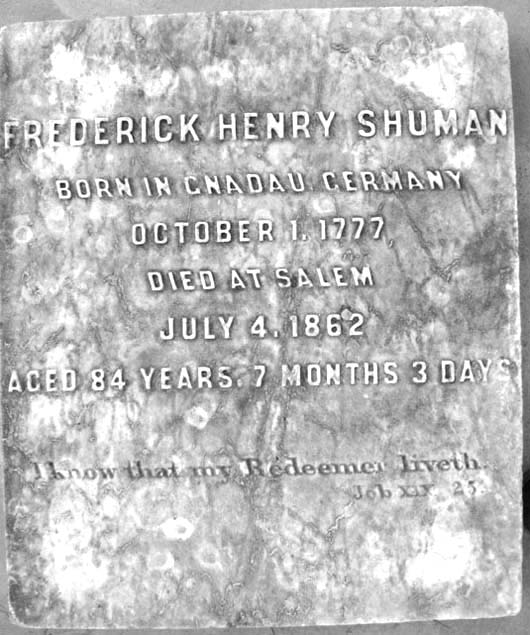 Frederick Henry Shuman