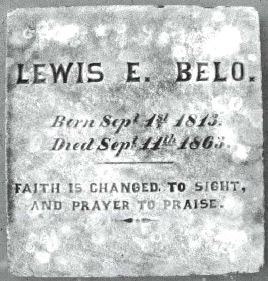 Lewis Ephraim Belo