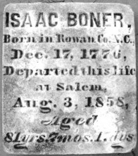 Isaac  Boner