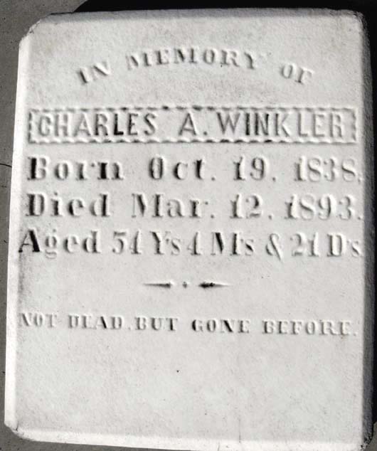 Charles Augustus Winkler