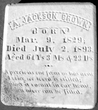 Andrew Jackson Brown