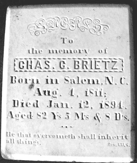 Charles Gustavus Brietz
