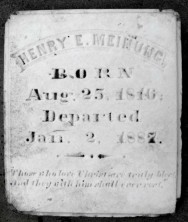 Henry Ernest Meinung